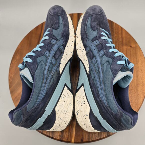 Asics Gel Sight Ronnie Fieg Shoes Men's 11 Blue Suede Leather Athletic Sneakers - Picture 5 of 11